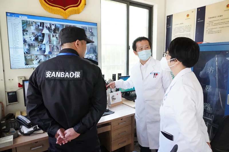 五一假期安排丨宁波海曙顾连康复医院节前排隐患 安全检查不松懈