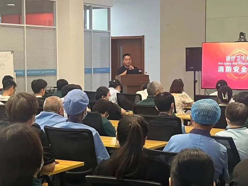 宁波海曙顾连康复医院连续开展三天消防培训