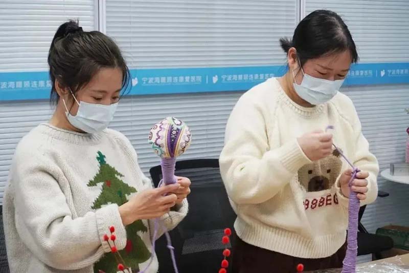 宁波海曙顾连康复医院开展三八妇女节活动